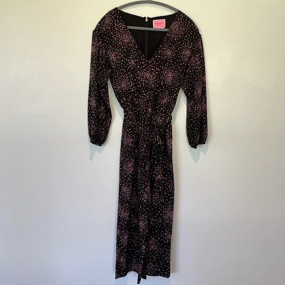 Kate Spade disco dot jumpsuit - Picture 1 of 6